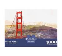 Famous_Watercolor_Painting-Watercolor_Painting-Painting-Architecture-Visual_arts-3840x2160 Puzzle De Madera Impermeable Puzzle De 1000 Piezas Regalos para Adultos Desafiante Y Estimulante Rompecabeza