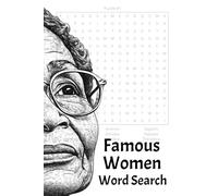 Famous Women Word Search: Word Searches with Easy to Read Print about Famous Women, Feminists, and More | 6x9 inches, 110 pages | 50+ Puzzles... Gifts ... Holidays, Free Times, and Rosa Park Lovers