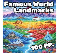 Famous World Landmarks: Designed for Little Explorers! Ultra-Bold Lines for Easy Coloring, Igniting Your Child's World-Dream and Creativity