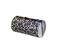 FAMoUsGoods Bolso de mano redondo para mujer, con cadena, bolso de mano para mujer