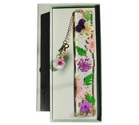 Famweylami Regalos Mujer Navidad, Marcadores de Libros Personalizado Originales, Regalo para Profesora 26 Letras, Jubilación, de Despedida, Profesor, Graduación, Fin de curso-R