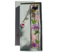 Famweylami Regalos Mujer Navidad, Marcadores de Libros Personalizado Originales, Regalo para Profesora 26 Letras, Jubilación, de Despedida, Profesor, Graduación, Fin de curso-W