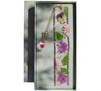 Famweylami Regalos Mujer Navidad, Marcadores de Libros Personalizado Originales, Regalo para Profesora 26 Letras, Jubilación, de Despedida, Profesor, Graduación, Fin de curso-B