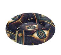 famyily Dreamy Color Tarot Eye - Cama calmante antiansiedad para perros y gatos, cojín para mascotas de tamaño pequeño, XS