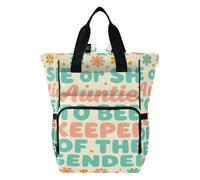 famyily Mochila para pañales, bolsas de pañales para bebés y niños | Bolsa de viaje de maternidad de gran capacidad, regalos de baby shower, de la tía a la abeja, guardián del género