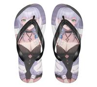 famyily Yellow Hair Bunny Anime Witch - Chanclas de goma para mujer, impermeables, para hombre, para yoga, Anime Witch Cute Sexy, XX-Large XX-Wide