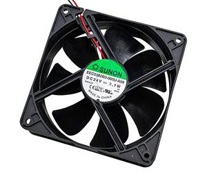 Fan 24V DC 3,1W 120x120x38mm 157,9m³/h 2100U/Min 157,9m³/h Sunon EEC0382B3-A99