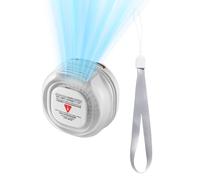 Fan - 3 Speeds, 1000mAh, USB Rechargeable, 360° Rotation, Wearable,