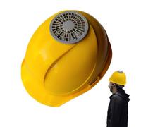 Fan Built Hard Hat, Usb Cooling Safety Helmet, 28.5x22.5x16cm/11.22x8.86x6.3 Inches, Adjustable Outdoor Work Headgear with Ventilation Design, Personal Coolings Hat, for Construction Work Outdoor Use
