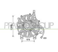 Fan Corsa - C 1.7 Di * pusher '00-