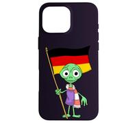 Fan de Alemania / Alemania Alien Carcasa para iPhone 16 Pro Max