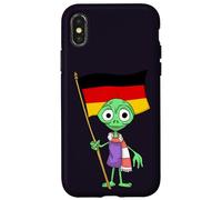 Fan de Alemania / Alemania Alien Carcasa para iPhone X/XS
