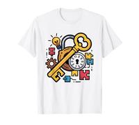 Fan De Escape Room Lupa Sala Enigmas Camiseta