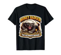 Fan de Honey Badger: The Ultimate Badass, Genial y Amante de los Animales Camiseta