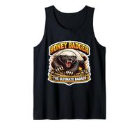 Fan de Honey Badger: The Ultimate Badass, Genial y Amante de los Animales Camiseta sin Mangas