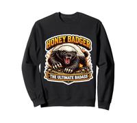 Fan de Honey Badger: The Ultimate Badass, Genial y Amante de los Animales Sudadera