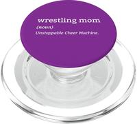 Fan de la Lucha Libre Definición Divertida Máquina de animación Wrestling Mamá PopSockets PopGrip para MagSafe