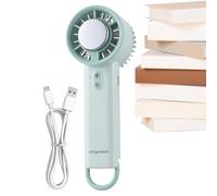 Fan De La Mano - Fan Personal Para Acampar | Ventilador De Velocidad De Viento De 3 Pasos Portátil | Refrigerante De Compresa De Hielo | Ventilador Compacto Adecuado Para Trabajo De Viaje A La Playa A