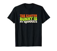Fan de The Easter Bunny Is My Roommate Holiday Spring Bunny Camiseta