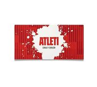 Fan Decor Alfombrilla Escritorio Atlético Madrid 35x60cm - Protector Escritorio Antideslizante PVC - Alfombrilla Ratón Gaming Oficina - Regalo Oficial Atleti Hombres y Niños