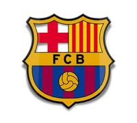 fan decor Placa de Pared FC Barcelona - Cuadro Decorativo Acrílico con Licencia Oficial y Kit de Colgado - Regalo del Barcelona para Hombres, Niños y Aficionados - Decoración para Dormitorio