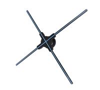 Fan del Holograma 3D El Alto Brillo 3D De Alta Resolución De Los 65cm Fan Llevada For Hacer Publicidad