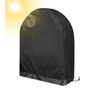 Fan Dust Cover, Round Electric Fan Guard Covers, 600D Oxford Waterproof Shield, Zipper Closure Design, Protective Sleeve for Apartment Dormitory Outdoor Indoor Hotel Moving Restaurant Use