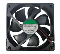 Fan for EEC0252B3-D00U-A99 24V 2.0W 120X120X25MM 2Wires Cooling Fan