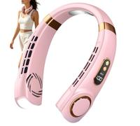 Fan For Neck, 5-Speed Silent Rechargeable Wind Blower Shoulder Wearable Fan