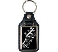 Fan-O-Menal Leder-Schlüsselanhänger con Motivo - Cosmic Guitarra - 06272/4 de la Serie de Rock You Música