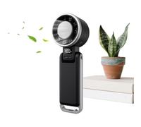 Fan portátil genérico Handheld 18 x 6 x 4,6 cm, 192 g, 4000 mAh, recargable Ice Cooling plegable Blower | Tipo C High Speed Personal Air Cooler For Travel