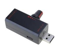 Fan Speed Controller, 5V Induction USB Adjustable Blower Regulator, 0.87x1.69x2.6 Inches Portable Cooling Fan Power Controller with Protection for Desktop, Cell Phone, Outdoor and Camping Use