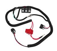 Fan Wire Harness eléctrico para ventilador dual 7L5533A226T para Silverado 1500-3500, Suburban y Tahoe - Control ECU fiable, material ABS con cobre, compatible con Sierra, y