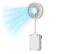 Fan With Clip,Rechargeable Portable Adjustable 3 Speed Strong Airflow | Clip Fan For Grow Tent,for Tent Camping Travel Bed Bedroom Cart Office RV