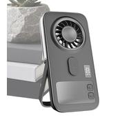 Fan with Mist, Digital Display Battery Operated Mini Cooling Fan with Ultra-Thin Portable Mister, Personal Cooling Device for Home, Office, Outdoor, Summer, Camping, Hiking, Fishing, Travel, Picnic