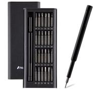 FANACAN Juego de destornilladores de precisión, juego de destornilladores magnéticos portátiles de reparación para teléfonos móviles, tabletas, ordenadores, portátiles, relojes, cámaras, gafas