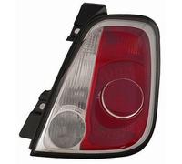 Fanal De Luz Trasero Derecho Blanco-Rojo Con Borde Negro Fiat 500 2015 Cabrio