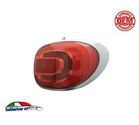 FANALE Posterior Derecha Con Marco Satinado Para FIAT 500 L Trekking 2012-