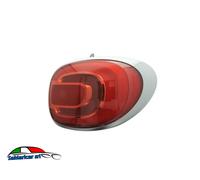 FANALE Posterior Derecho Con Marco Cromado Para Fiat 500 L 351/352 Desde 2012-