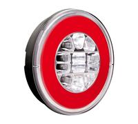 FANALE POSTERIOR Rojo Redondo LED O-LED 12/24V Para Camión Remolque 41534