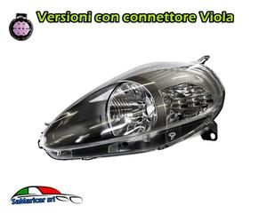 FANALE PROIETTORE Izquierdo Eléctrico Gris Oscuro FIAT Grande Punto 07/2008-> 51