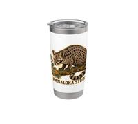 FANALOKA STUDY Civeta Malgache Historia Natural Vaso térmico de acero inoxidable de doble pared
