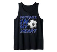Fanart de Football In My Heart Soccer Lover 2026 Camiseta sin Mangas