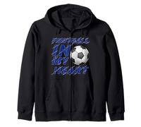 Fanart de Football In My Heart Soccer Lover 2026 Sudadera con Capucha