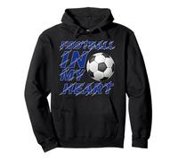 Fanart de Football In My Heart Soccer Lover 2026 Sudadera con Capucha
