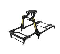 FANATEC Sim Racing CSL Cockpit V1.5 - Resistente y Ligero, Marco de Aluminio Reforzado con Acero, Bracket de Montaje Universal, Posición de Conducción GT, Fácil Montaje - Negro