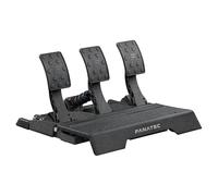 FANATEC CSL Elite Sim Racing Pedales v2 - Juego de tres Pedales (Embrague, Freno, Acelerador), Plug-y-Play, Sensores Hall Sin Contacto, RJ12/USB para PC, PS5, PS4, Xbox Series X|S, Xbox One