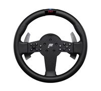 FANATEC Sim Racing CSL Volante P1 V2 (QR2 LITE) - Borde de goma, RevStripe, Pantalla LED, Levas de Cambio Metálicas, QR2 Lite para el Lado del Volante Preinstalado - PC
