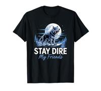 Fanático de Las Ciencias Naturales del Pleistoceno de Dire Wolves Lover Camiseta