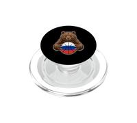 Fanático del Baloncesto partidario de los Aros rusos PopSockets PopGrip para MagSafe
